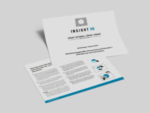 Insight KB installation and instruction guide document for transparent CNC machine protection screens