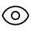 Eye visibility view icon