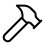 Hammer maintenance repair icon