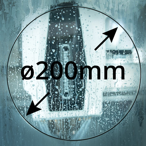 clear view disk200mm