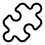Puzzle piece integration icon